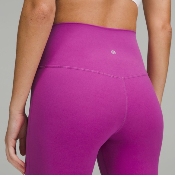 lululemon align leggings size 6 vivid plum 28” EUC - Picture 2 of 7
